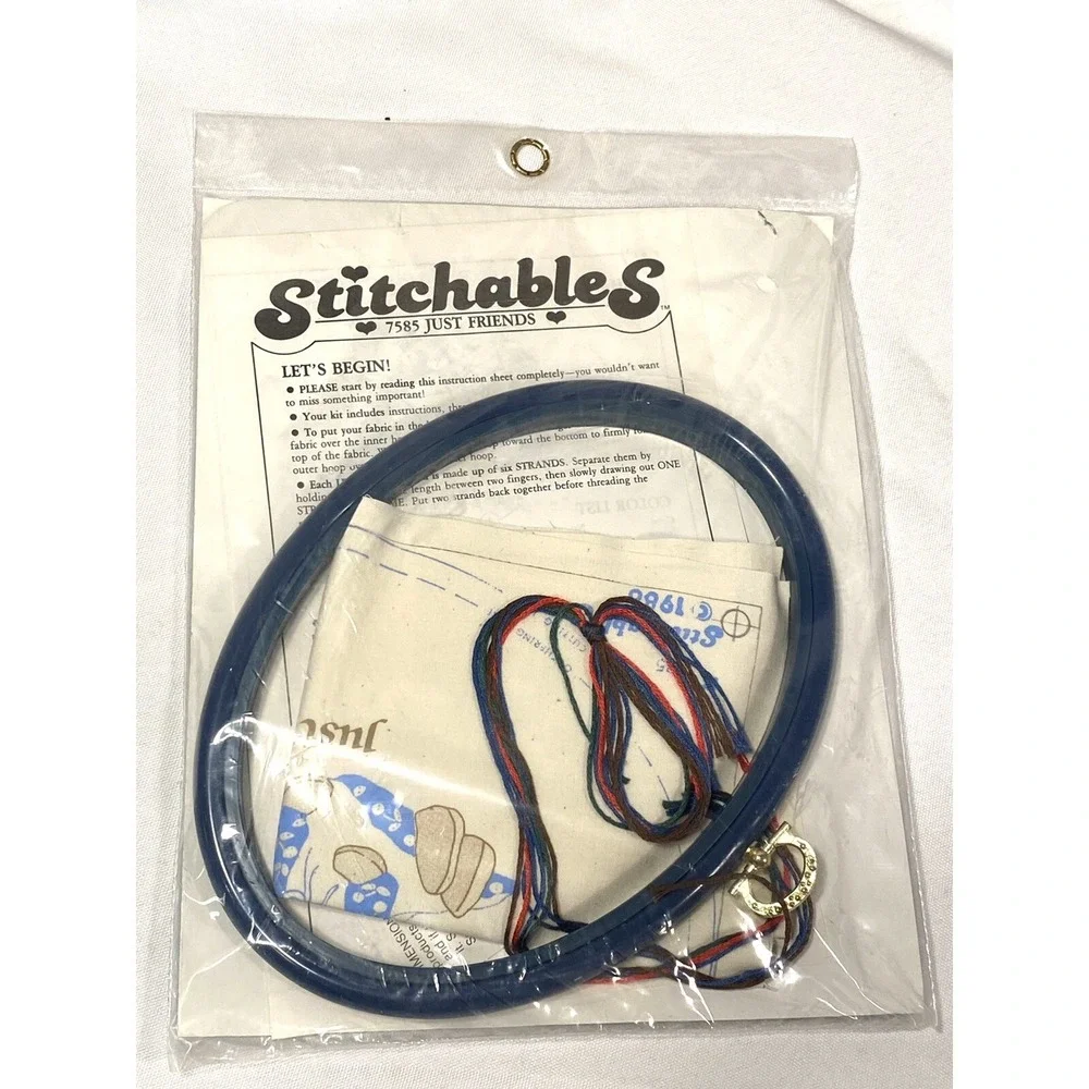 new‎ stitchables crewel 7585 just friends